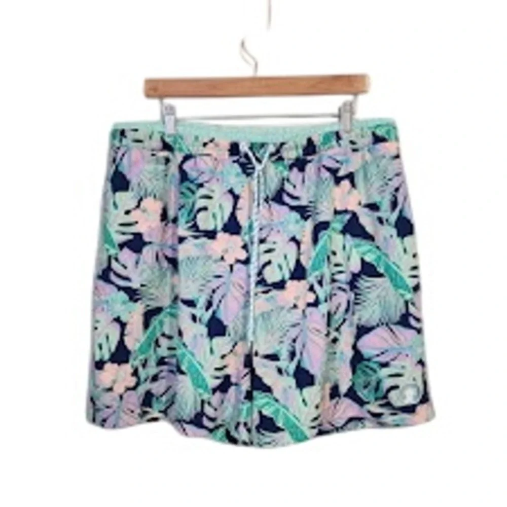 CHUBBIES Tropical Floral Swim Trunks Pastel Beachy XXL